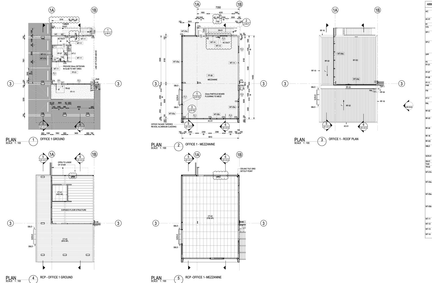 Arundel Logistics Hub office plans
