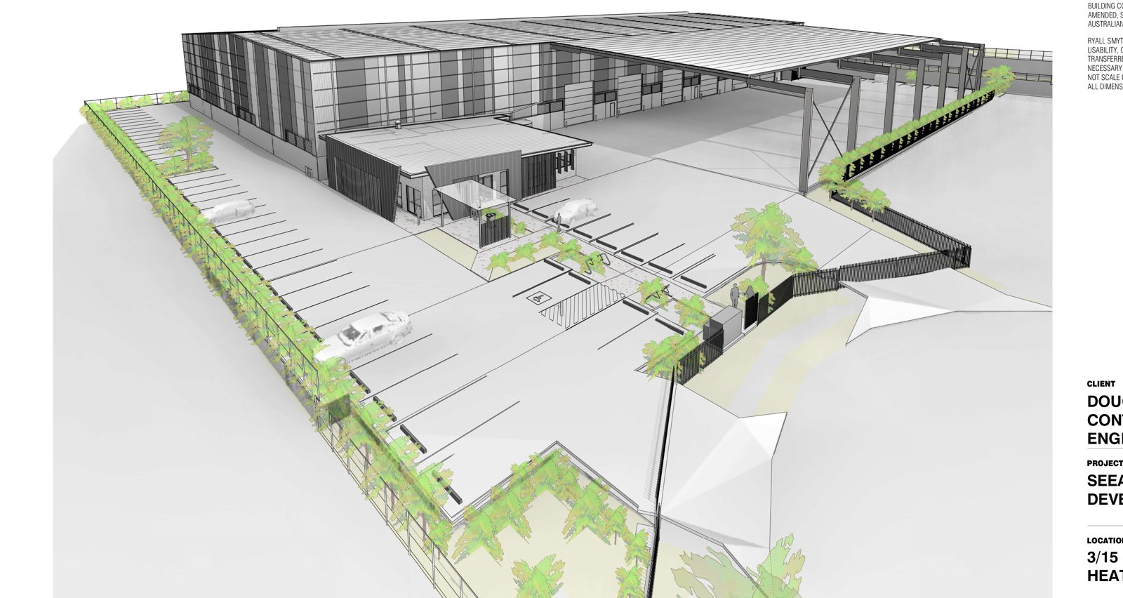 Seeana Place architectural 3D view