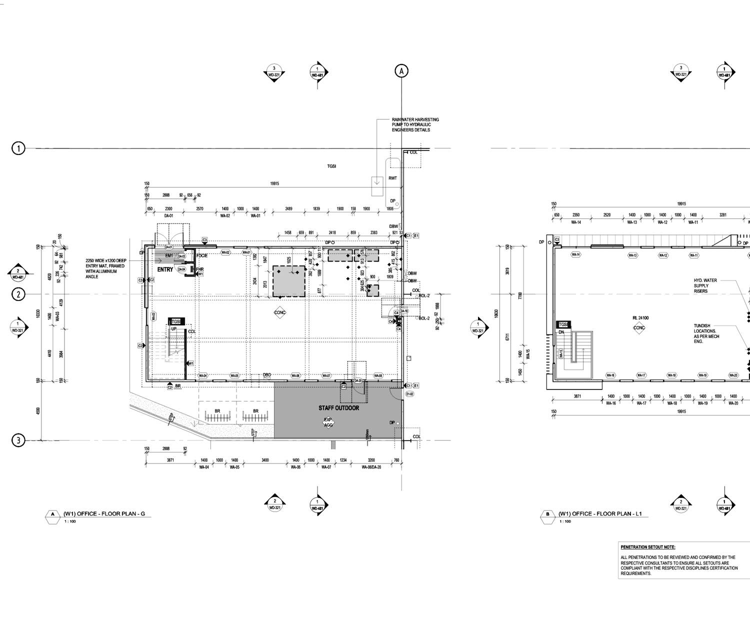 36 Industrial Avenue Wacol office floor plan